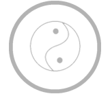 Le Yin - yang logo